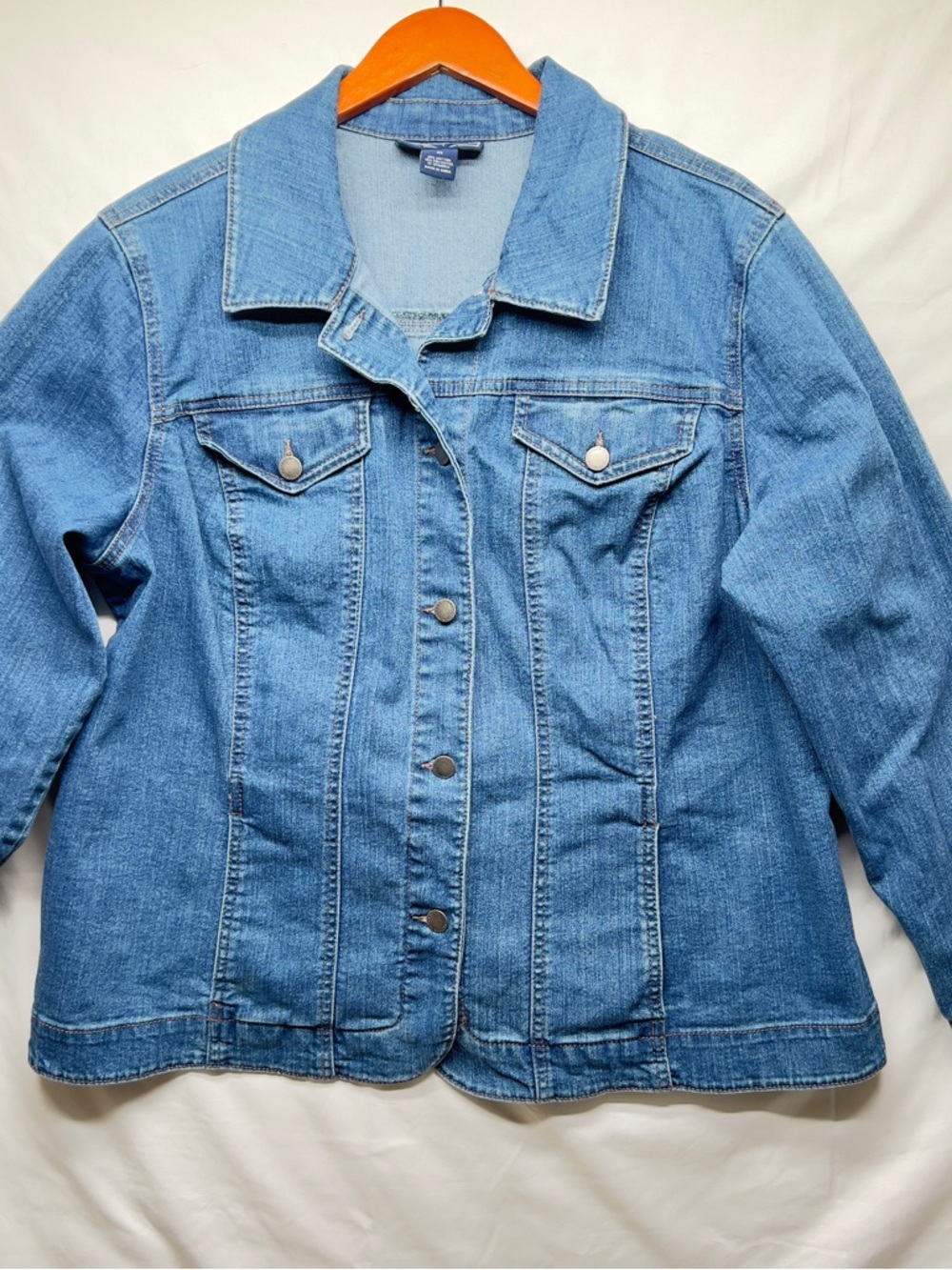 Charter Club Light Blue Denim Jacket